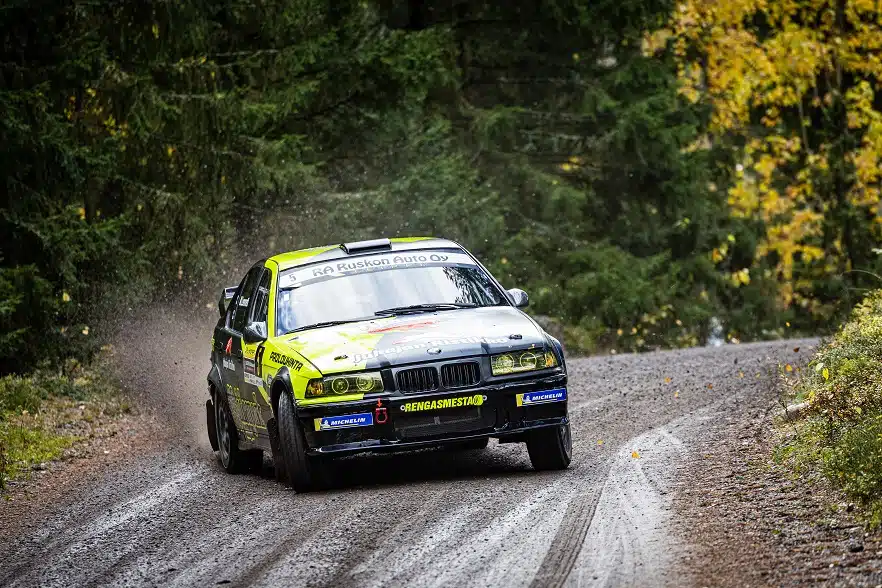 Mika Lemmetti latasi rallisprintin Suomen mestariksi