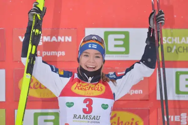 Minja Korhonen onnistui upeasti maailmancupissa