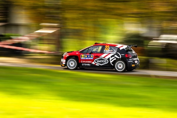 Rallitiimi laittoi venäläiskuljettajan mäkeen Rallitiimi laittoi venäläiskuljettajan mäkeen