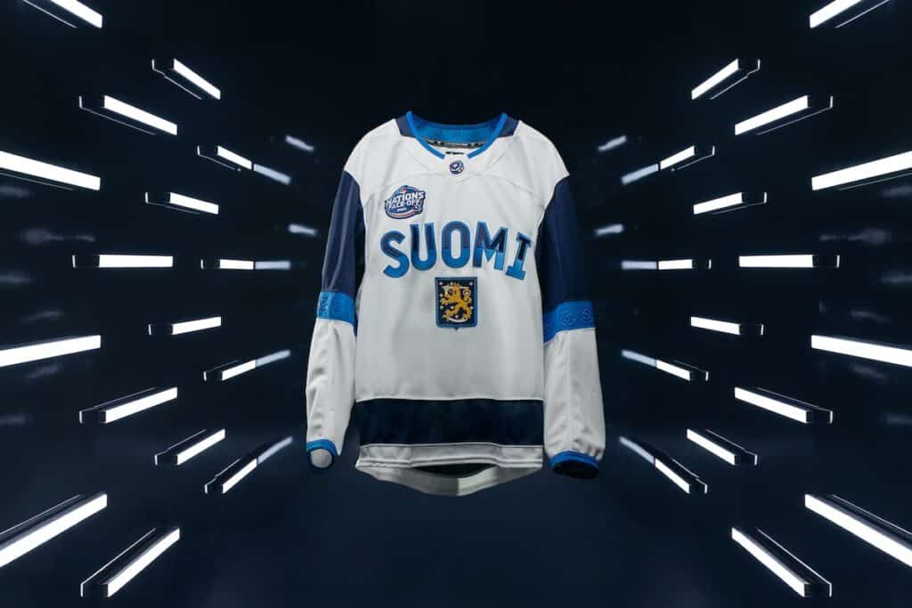Hitti vai huti? Tässä on Leijonien pelipaita NHL:n superturnaukseen Hitti vai huti? Tässä on Leijonien pelipaita NHL:n superturnaukseen