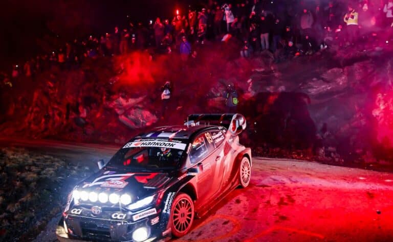 EK9: Toyota kaksoisjohdossa yötauolle, Kalle Rovanperältä karu murjaisu