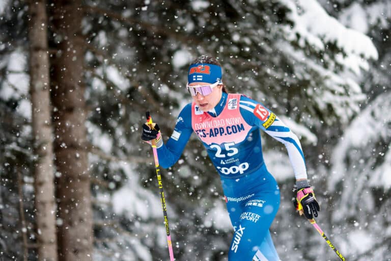 Kerttu Niskaselta huippuhiihto – Krista Pärmäkoski säesti hienosti