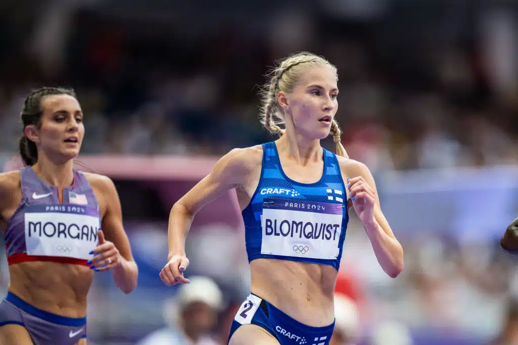 Nathalie Blomqvist juoksi SE:n – jäniskin ennätysvauhdissa