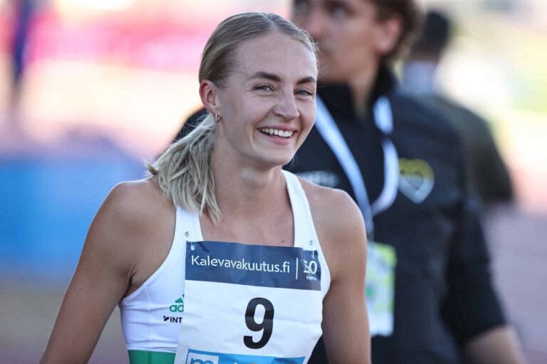 Eveliina Määttänen rajuun kyytiin Tokiossa