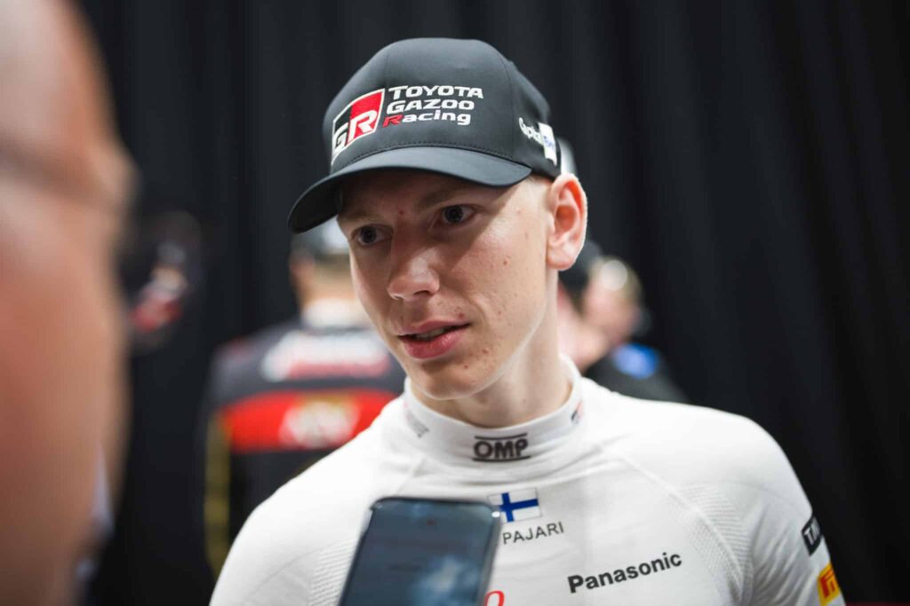 Toyotan Sami Pajari purki pettymystään