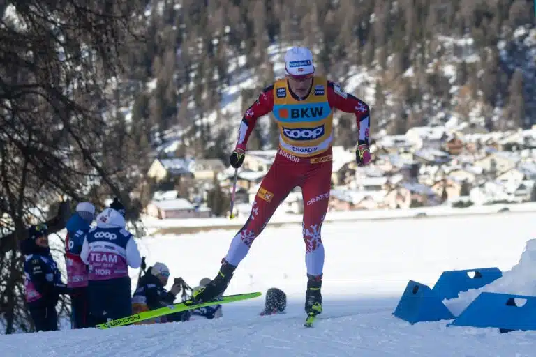 Norjan Johannes Kläbo lyötiin taas kanveesiin
