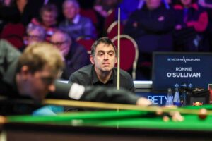 Ronnie O’Sullivan teki kiusallisen mokan kesken haastattelun