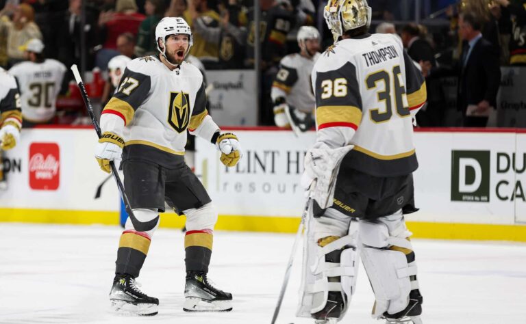 Vegas Golden Knights aloitti vahvasti NHL:n pudotuspeleissä
