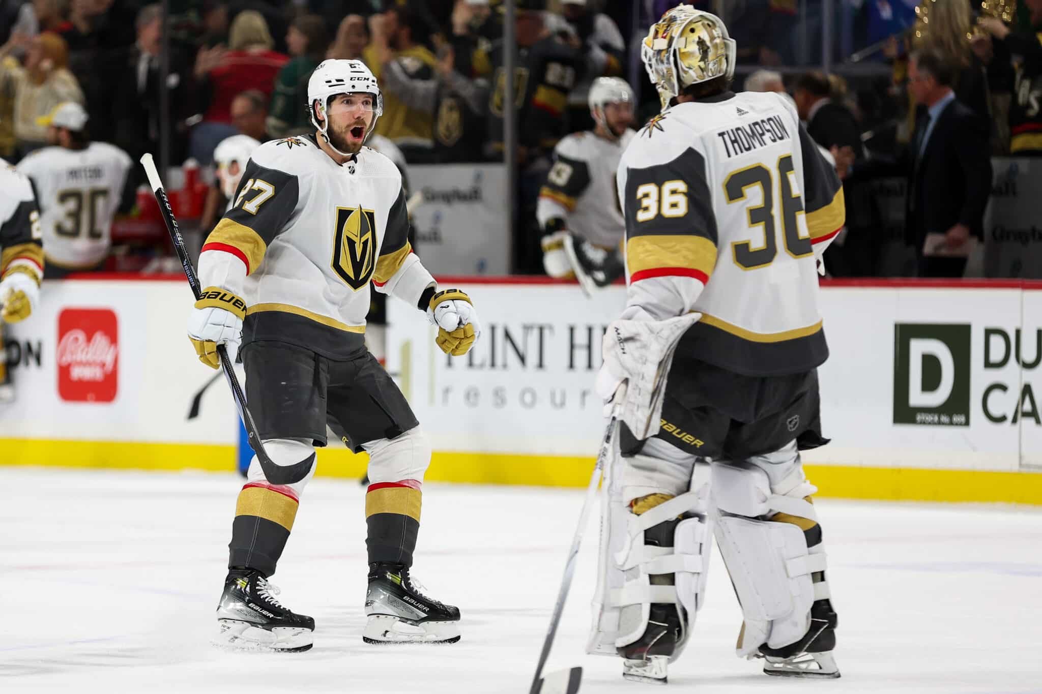 Vegas Golden Knights aloitti vahvasti NHL:n pudotuspeleissä