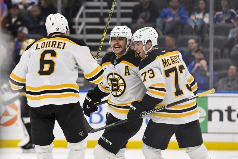 NHL-seura Boston Bruins teki muutoksia logoonsa