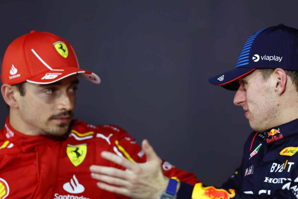Onko Lewis Hamilton häiriötekijä Ferrarilla? Näin Charles Leclerc vastasi
