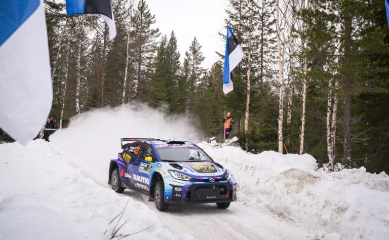 Suomalaisilta lupaavaa menestystä Ruotsin rallissa