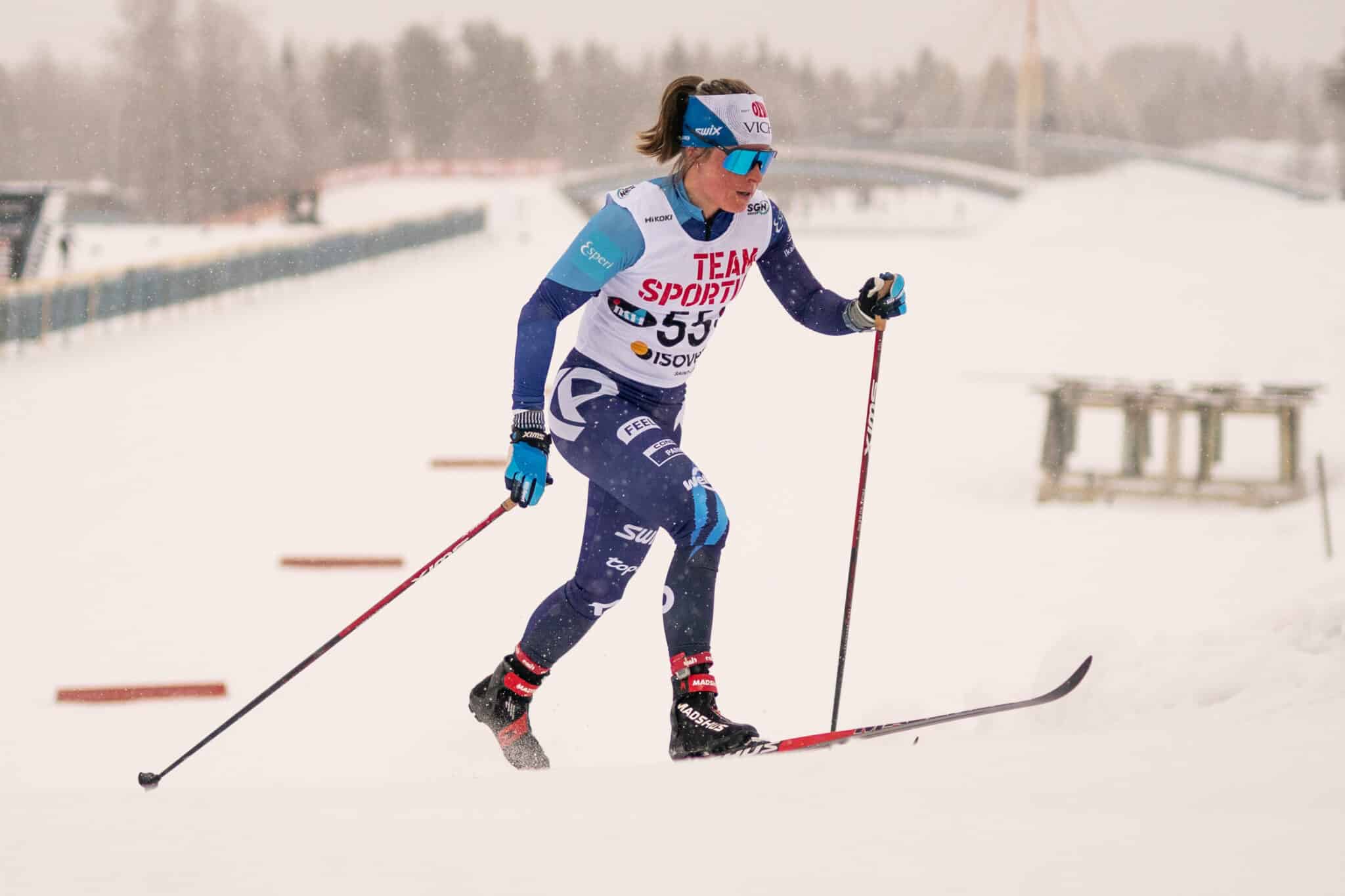 Krista Pärmäkoski löi sukset naulaan kukistettuaan Kerttu Niskasen