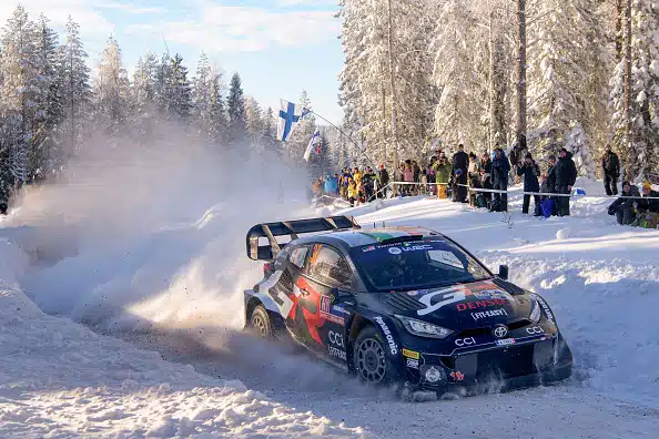 Toyota-kuski vetäytyi Ruotsin MM-rallista