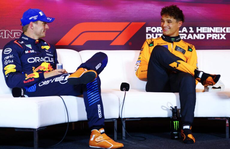 Lando Norris väleistään Max Verstappeniin: ”Tappelimme paikallisessa pubissa!”