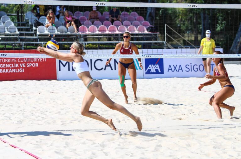 Suomen beach volley -naisten EM-taival alkoi pettymyksellä