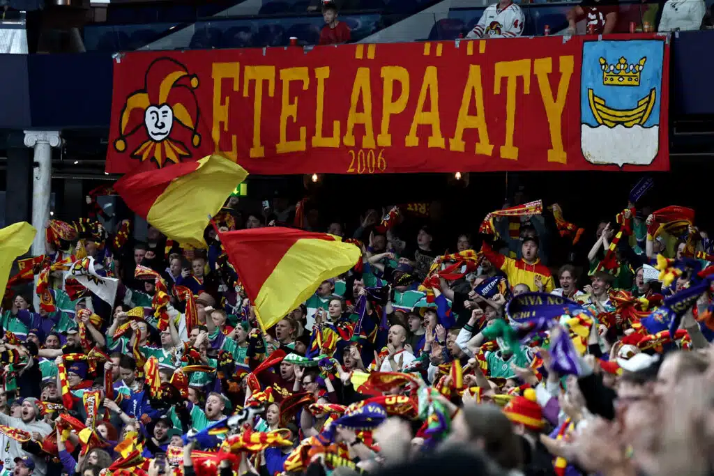 Yllättävä näky Jokereiden kotiottelussa