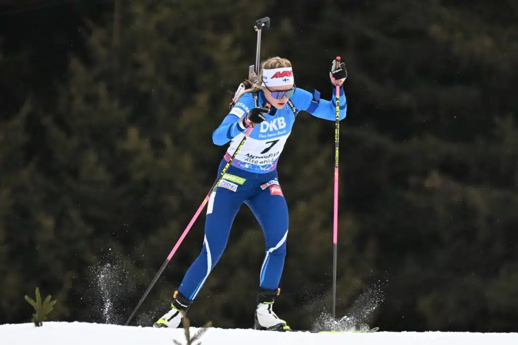 Suomen ampumahiihtopari onnistui upeasti maailmancupissa