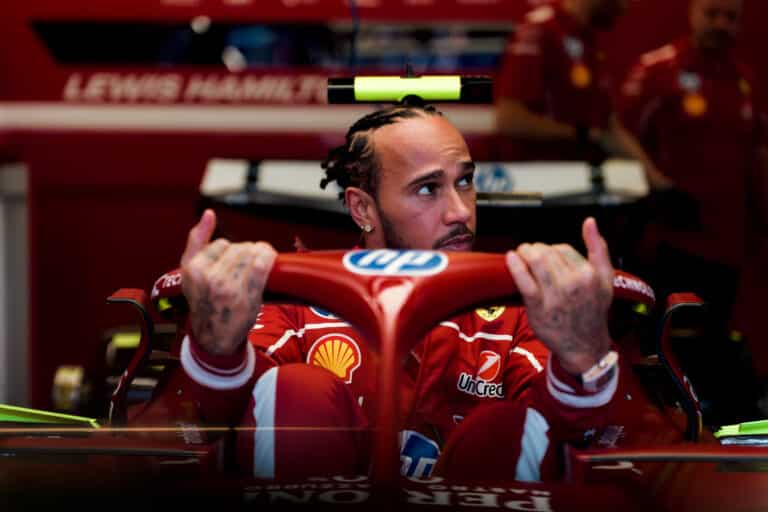 Lewis Hamilton ajoi kauhean kolarin