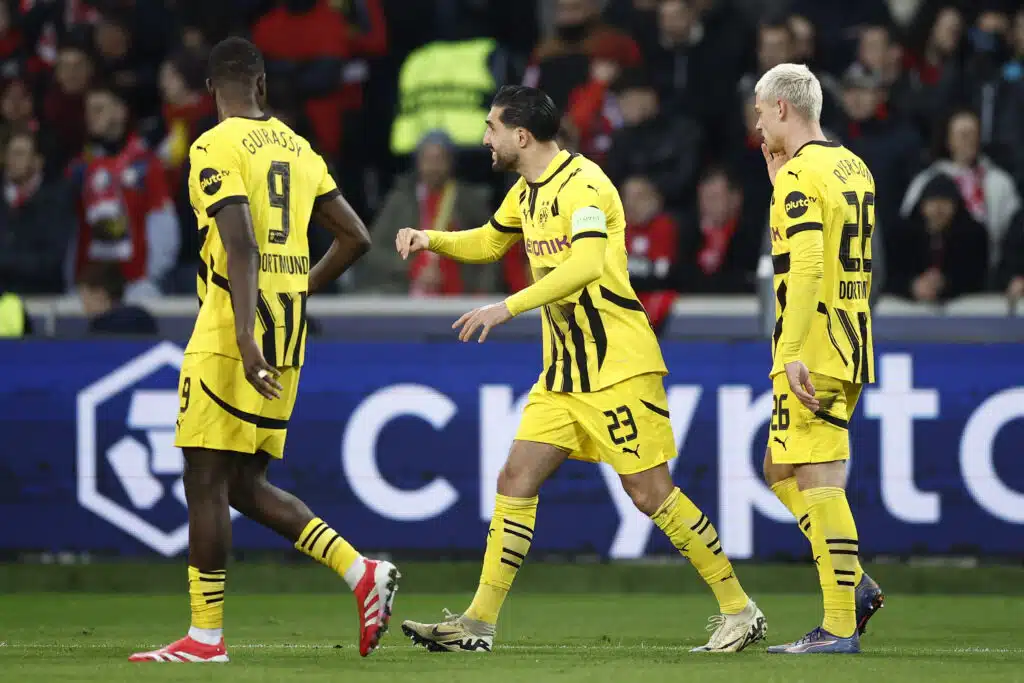 Borussia Dortmund vei Bundesliigan huippumatsin