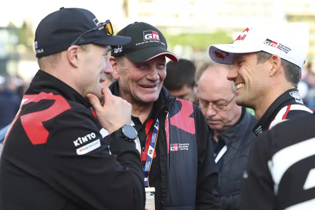 Juha Kankkunen debytoi Toyotan tallipomona – näin Jari-Matti Latvala kommentoi tilannetta