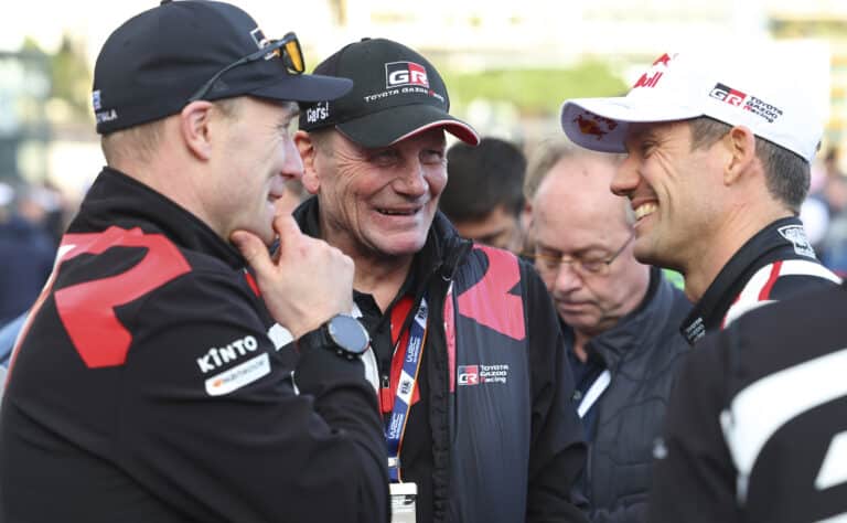 Juha Kankkunen debytoi Toyotan tallipomona – näin Jari-Matti Latvala kommentoi tilannetta