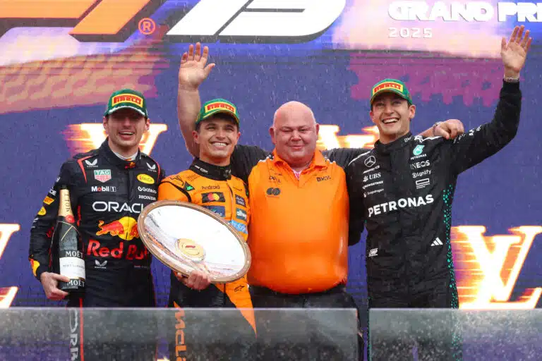 Näillä sanoin Lando Norris pisti upean F1-voittonsa pakettiin