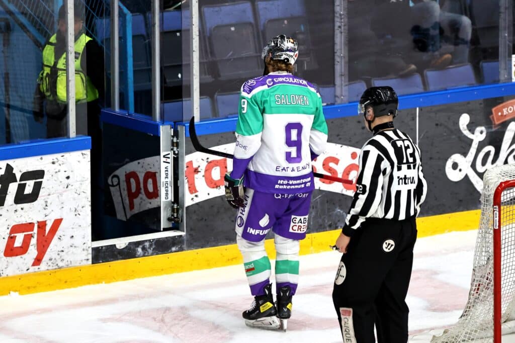 Jokerit-hyökkääjän törkytemppu meni kurinpidon käsittelyyn Jokerit-hyökkääjän törkytemppu meni kurinpidon käsittelyyn