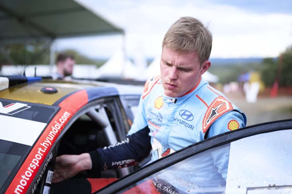 Ott Tänak teki tiukan linjauksen Ott Tänak teki tiukan linjauksen