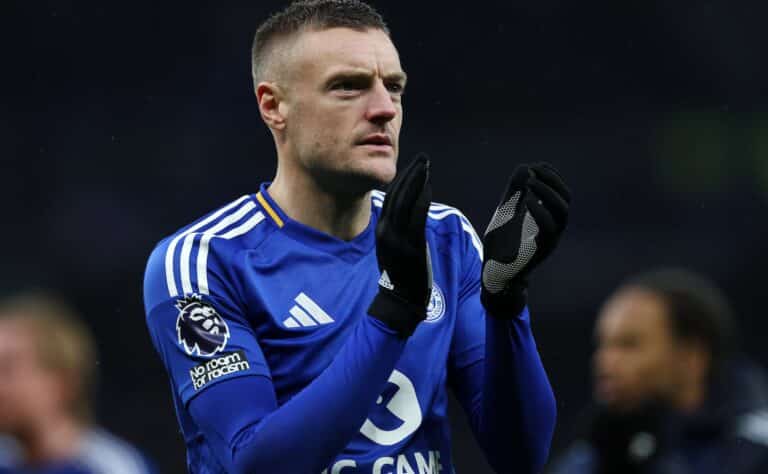 Leicester-legenda Jamie Vardyn jatko-osoite selviämässä Leicester-legenda Jamie Vardyn jatko-osoite selviämässä