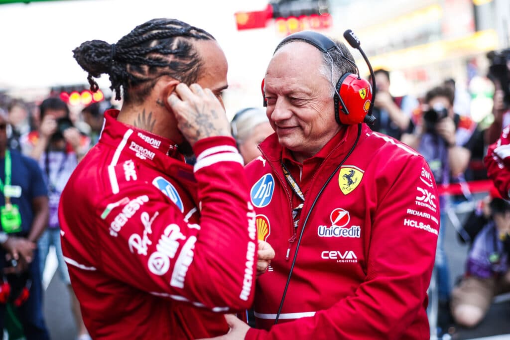 Ferrarin tallipomolta huonoja uutisia Lewis Hamiltonille Ferrarin tallipomolta huonoja uutisia Lewis Hamiltonille