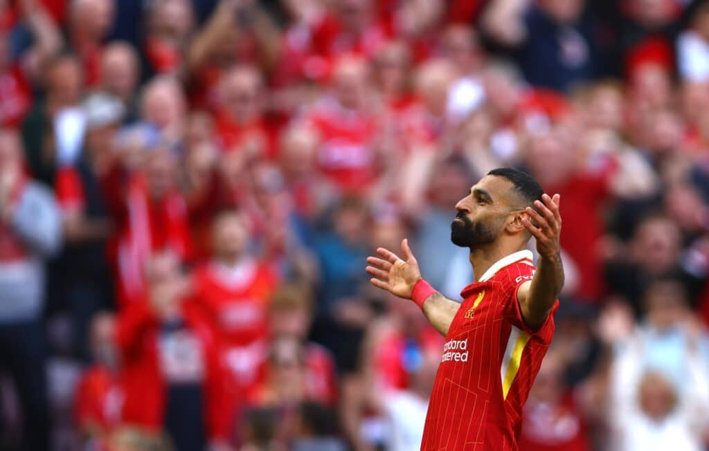 Mohamed Salah latasi todella kovan väitteen mestaruusjuhlissa Mohamed Salah latasi todella kovan väitteen mestaruusjuhlissa
