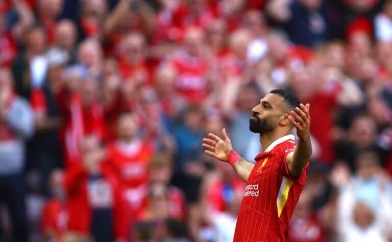 Mohamed Salah latasi todella kovan väitteen mestaruusjuhlissa