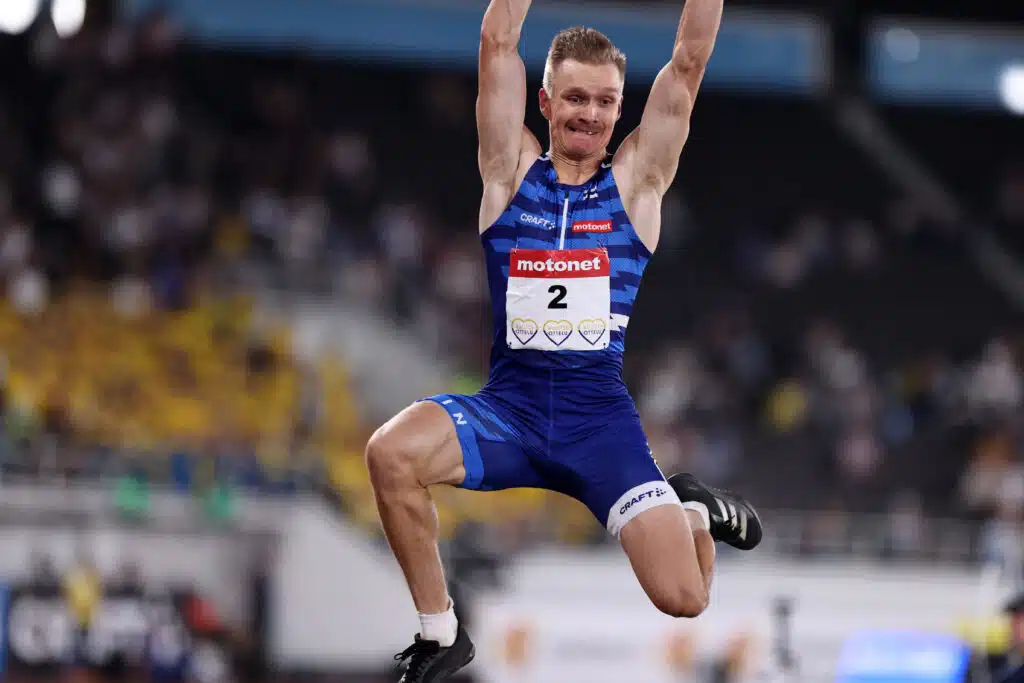 Kalle Salminen teki komean uuden ennätyksensä pituushypyssä