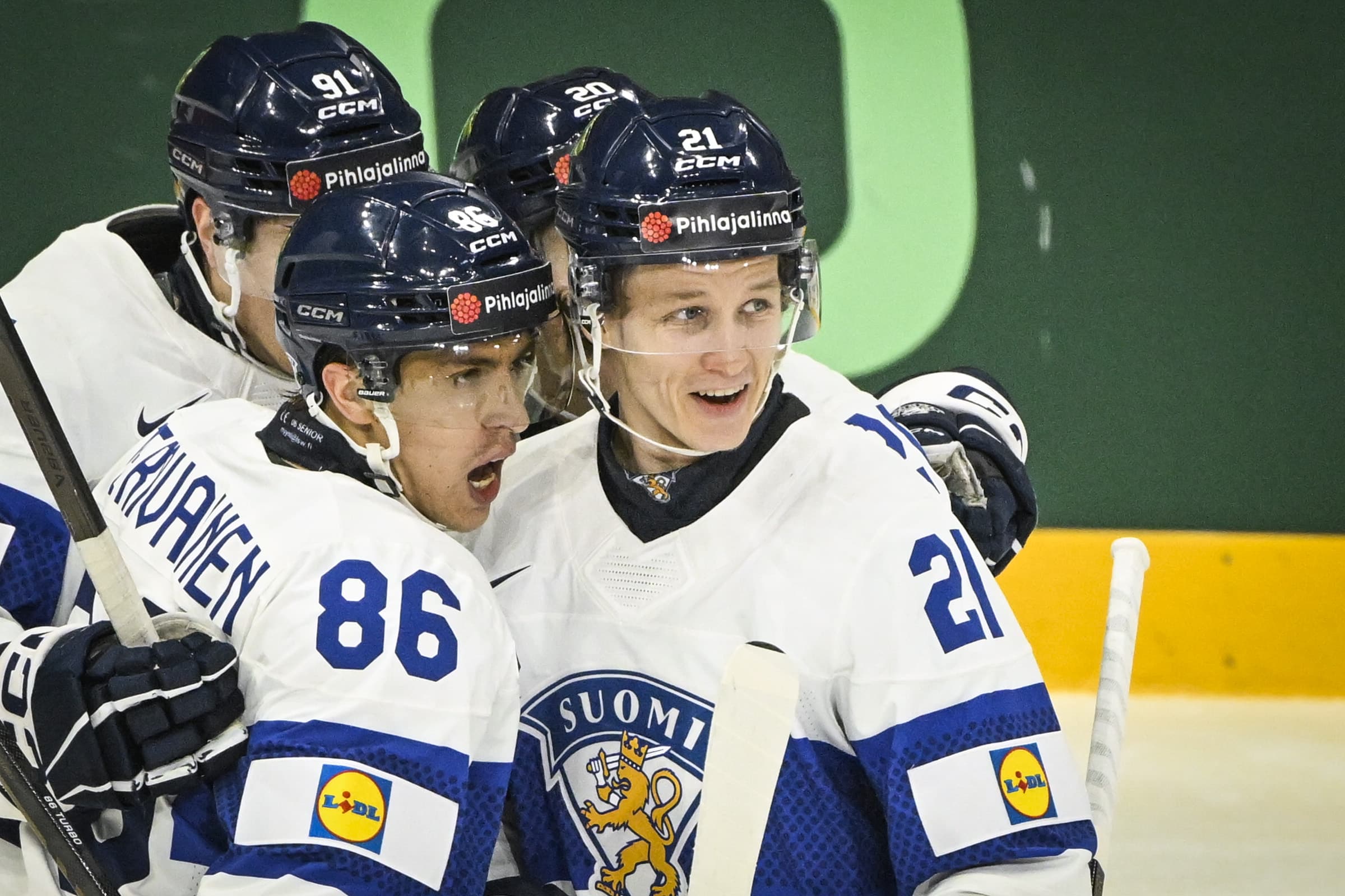 Tässä on Leijonien MM-kisalohko