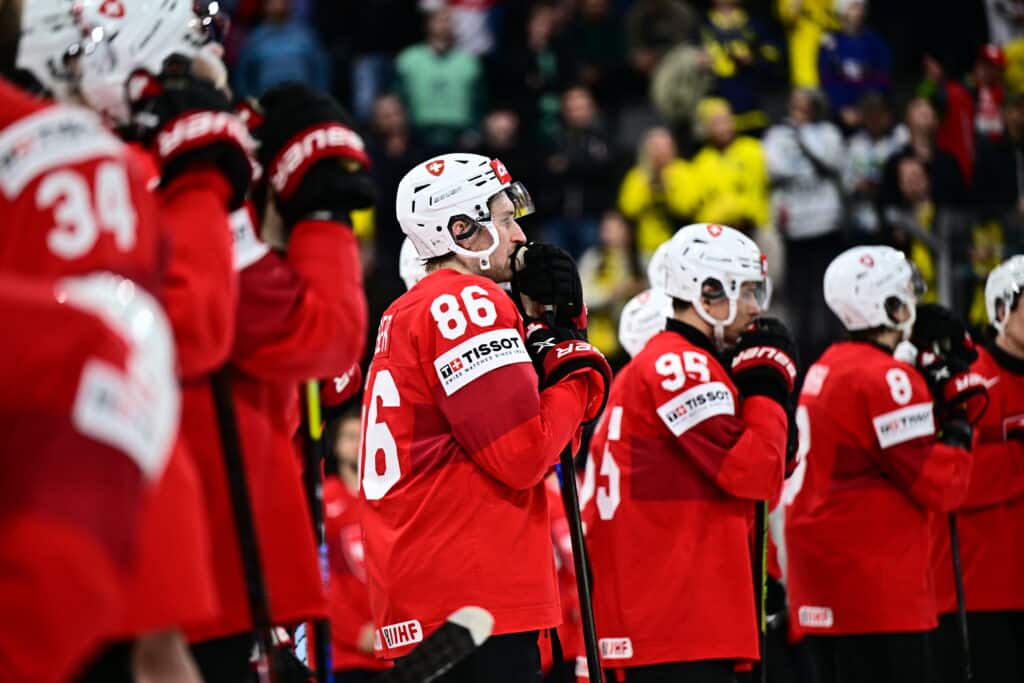 Sveitsin NHL-pelaaja ulos olympiajoukkueesta Sveitsin NHL-pelaaja ulos olympiajoukkueesta