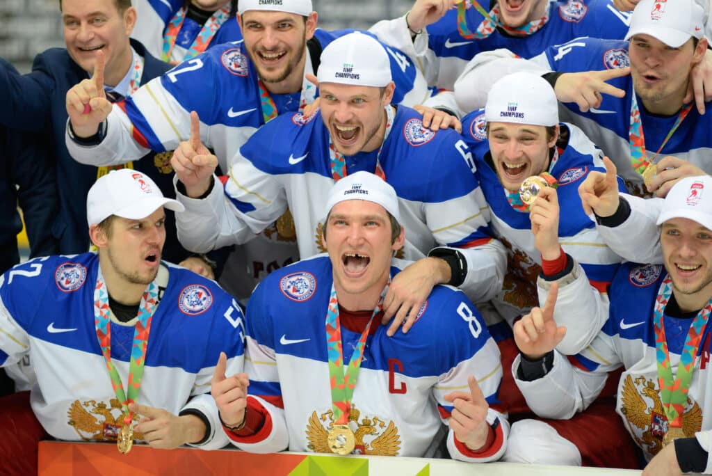 Venäjä joutumassa pihalle olympialaisten jääkiekosta Venäjä joutumassa pihalle olympialaisten jääkiekosta