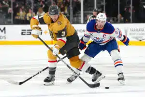 NHL-finaalissa karmea tilanne – kiekko yli 140 km/h päin naamaa