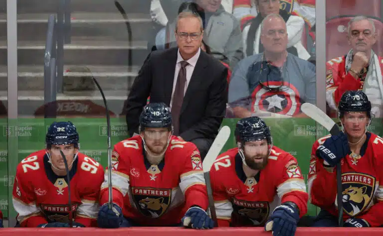 Florida Panthersin päävalmentaja vastasi Leijona-huhuihin – ”Joku sekoitti minut” Florida Panthersin päävalmentaja vastasi Leijona-huhuihin – ”Joku sekoitti minut”