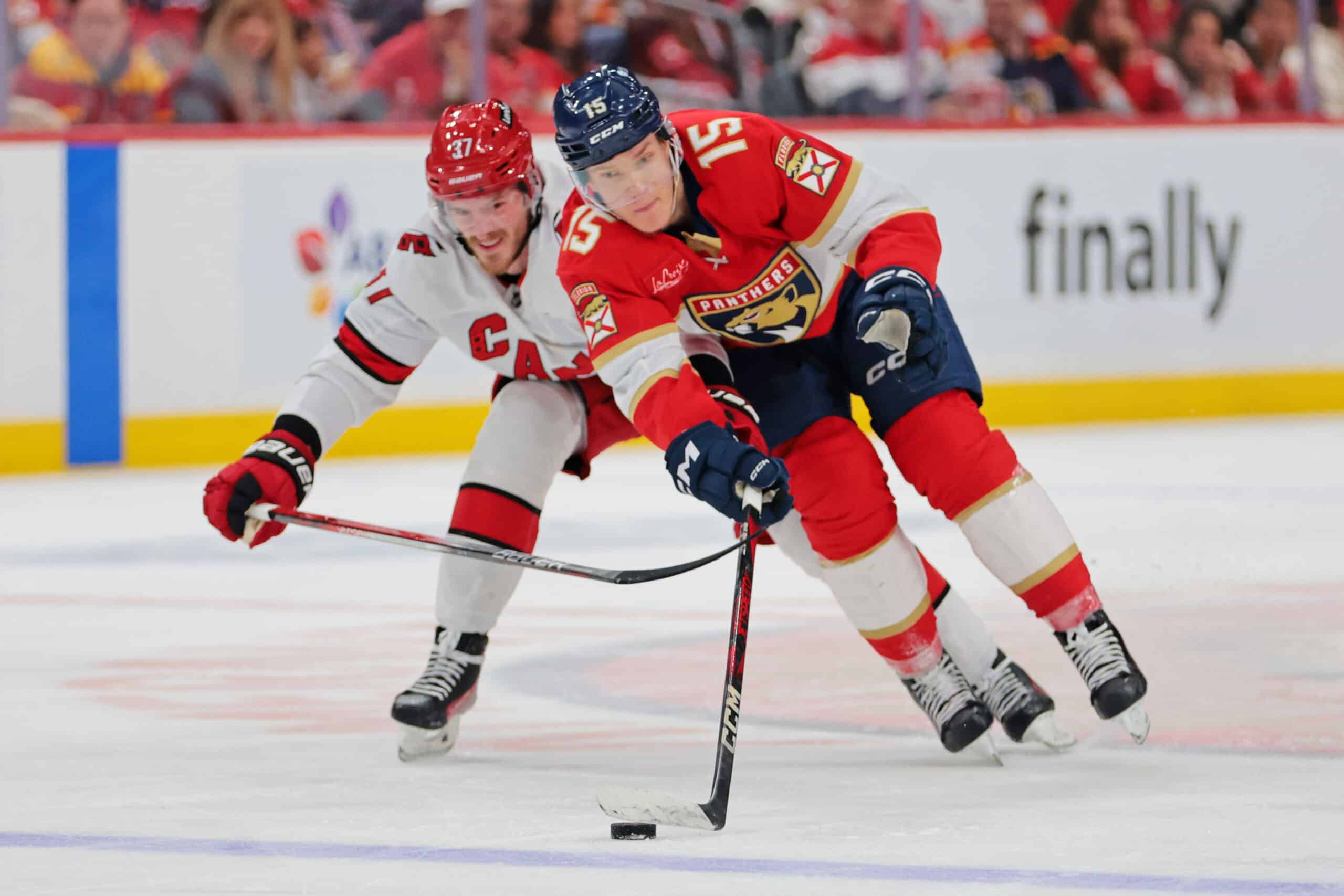Florida Panthersin Anton Lundellilta jäätävä heitto voiton jälkeen