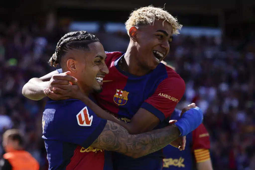 Lamine Yamal hehkui heti tulikuumana – FC Barcelonan pelissä nähtiin kaksi ulosajoa