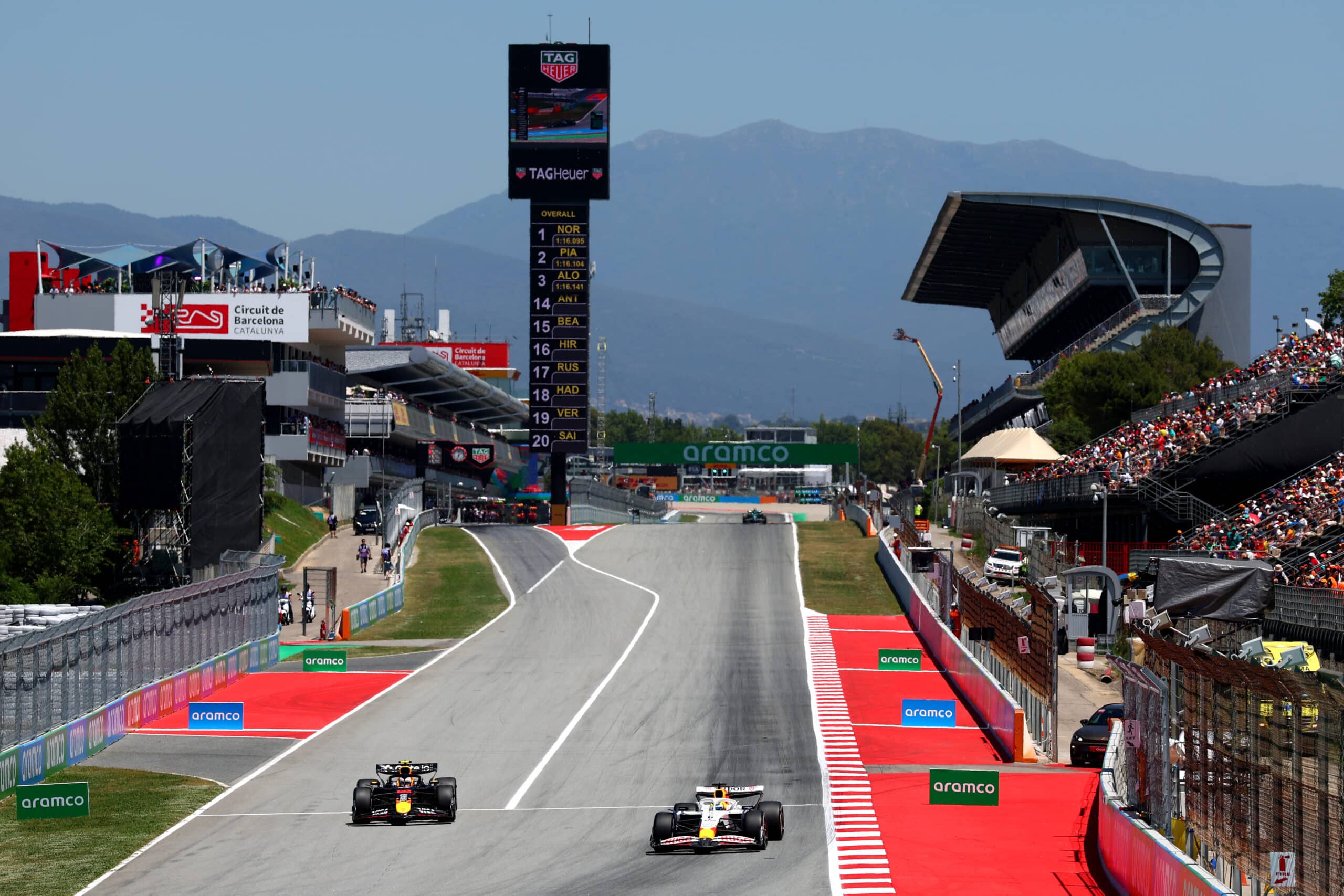 Lando Norris täysin omaa luokkaansa Barcelonassa