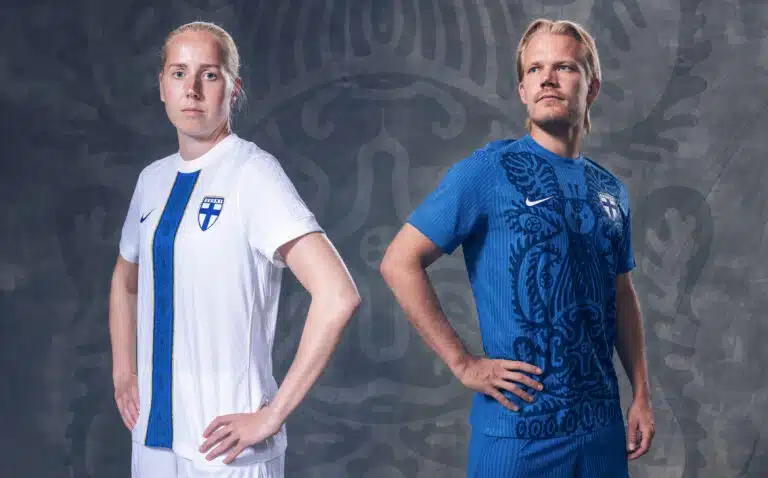 Hitti vai huti? Tältä näyttävät Suomen jalkapallo- ja futsalmaajoukkueiden uudet pelipaidat