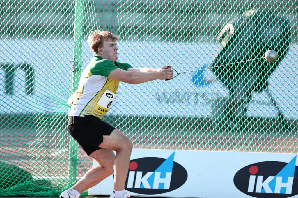 Suomalaisässä jysäytti upean moukarikaaren