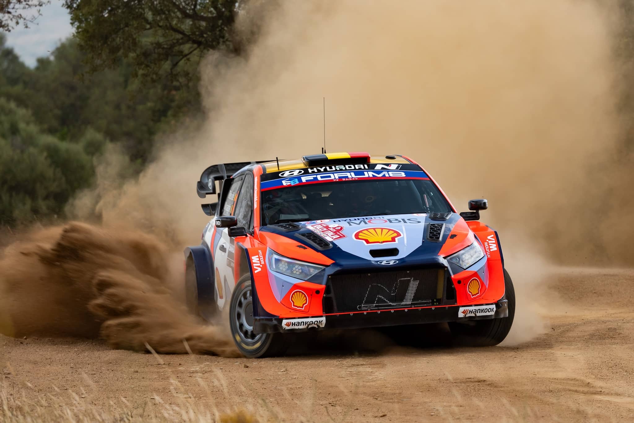 Thierry Neuville joutui keskeyttämään!