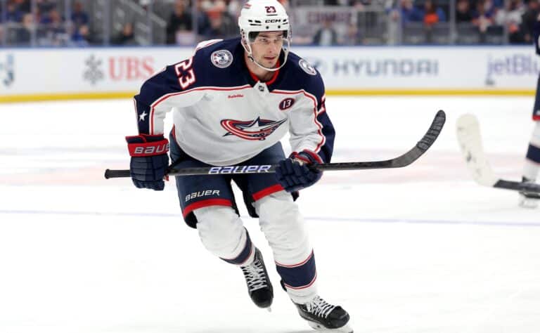 Columbus Blue Jacketsin NHL-pelaajalle arvostettu palkinto - taustalla traaginen tarina Columbus Blue Jacketsin NHL-pelaajalle arvostettu palkinto – taustalla traaginen tarina