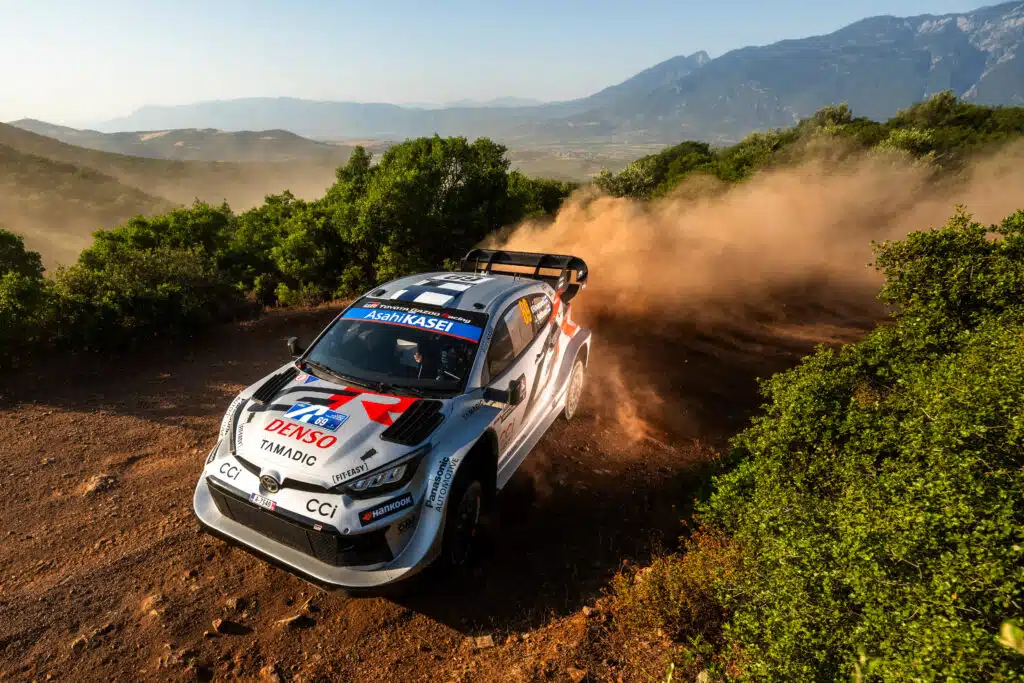 Kalle Rovanperällä valtavia ongelmia