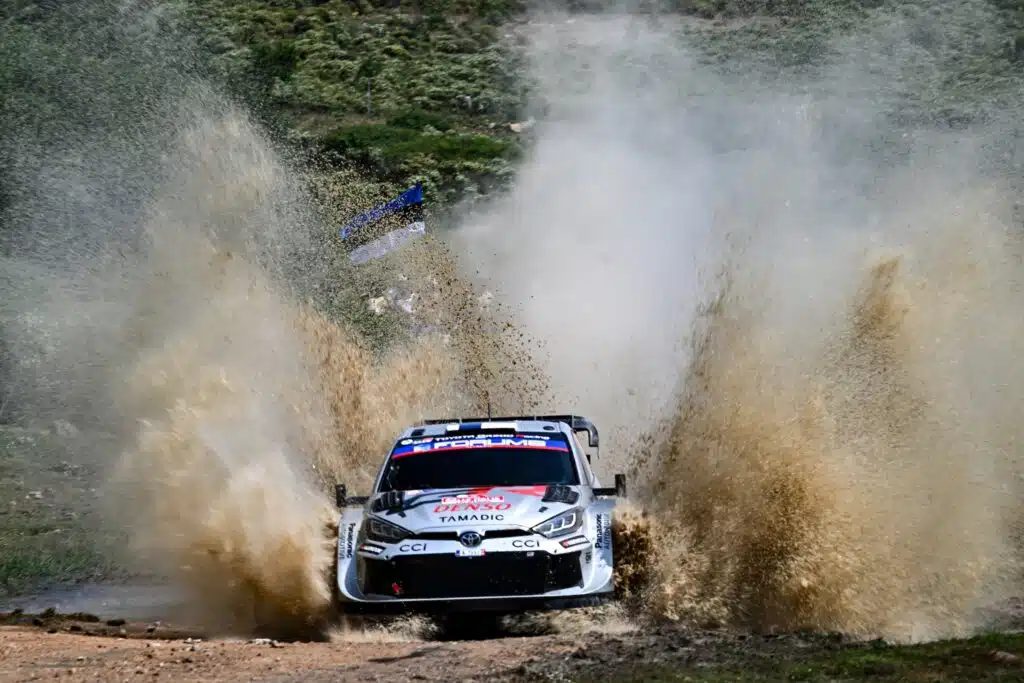 EK5: Kalle Rovanperälle ensimmäinen pohja-aika – Neuville keskeytti ja toinen Toyota-kuski kaatoi autonsa