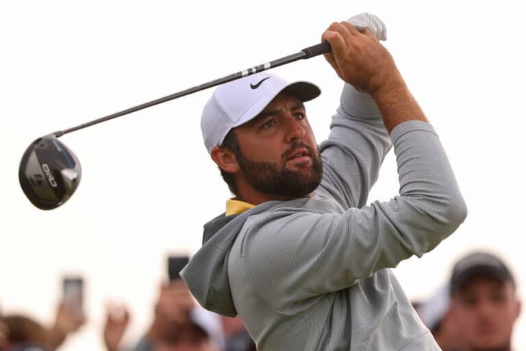 Scottie Scheffler kiristi eroa The Openissa