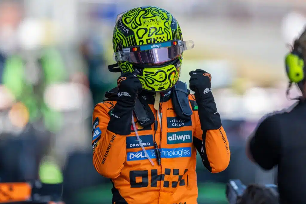 Lando Norrisille sensaatiomainen voitto Unkarin GP:ssä